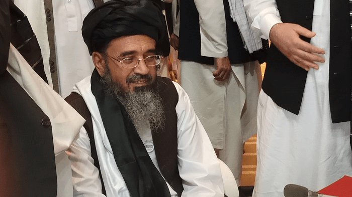 دخپلمنځي مزاکراتو ناستې ته د شیخ عبدالحکیم پر مهال متن