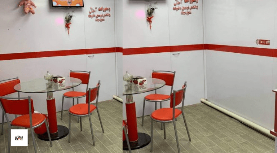 کابل کې یوېوې نجلی په شخصي مصرف رسټورانټ جوړ کړی