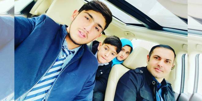 محمد نبی لا هم خپلې کورنی سره دی