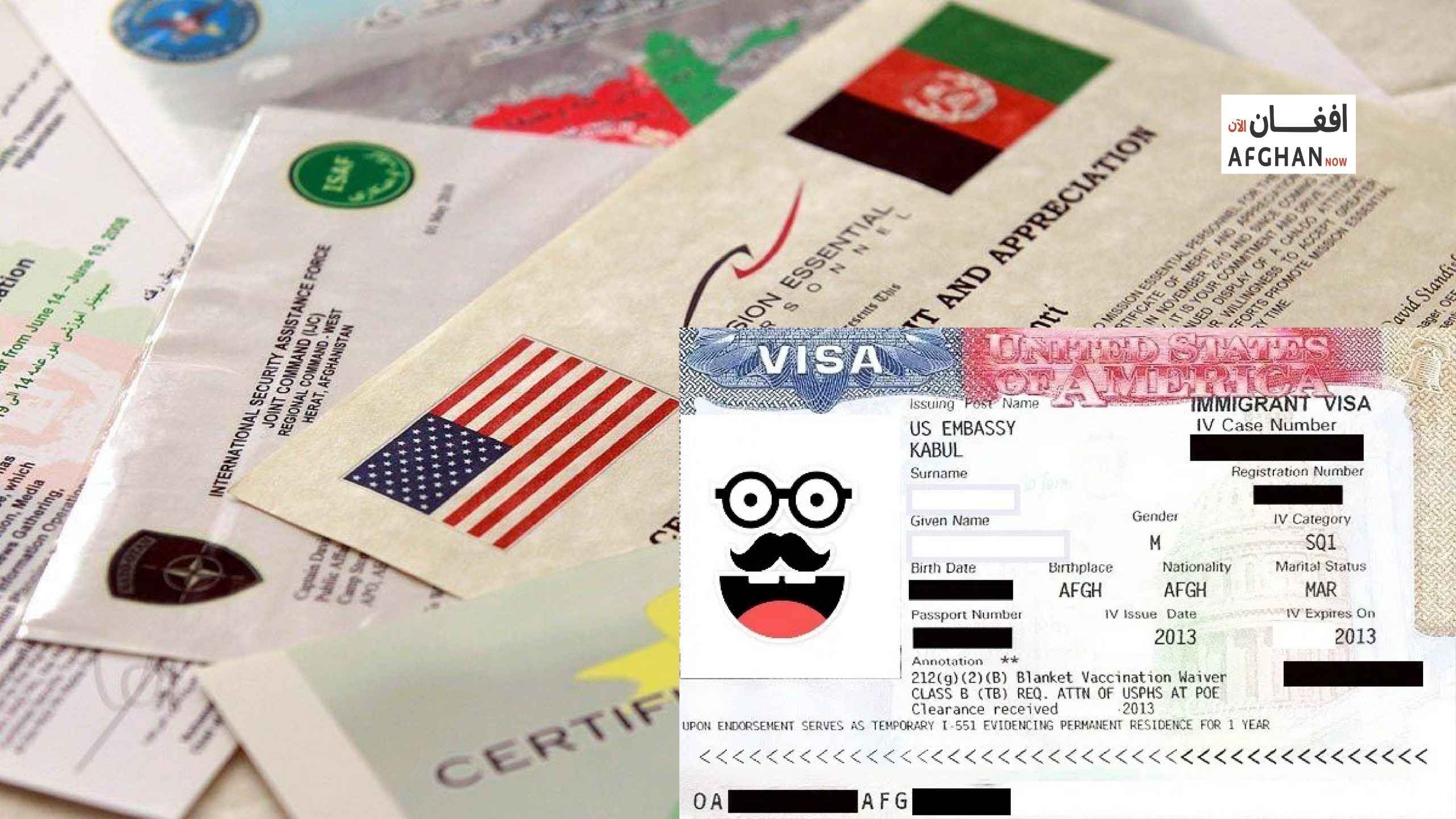 امریکايو وار بیا خپلو افغان کارکونکو ته وېزې ورکول پیلوي