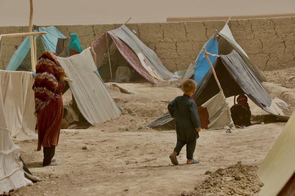 د ملګرو ملتونو کډوالو اداری ویلی چی افغانستان کې بې ځايه شوې کورنۍ بېړنی مرستو ته اړتيا لري د ملګرو ملتونو د کډوالو اداری ویلی افغانستان کې بېځايه شوي اړمنو کورنيو اړتياو پوره کولو لپاره بیړنی مرستو ته اړ دی او په دې هېواد کې لوږه بې سارې کچې ته رسېدلې.