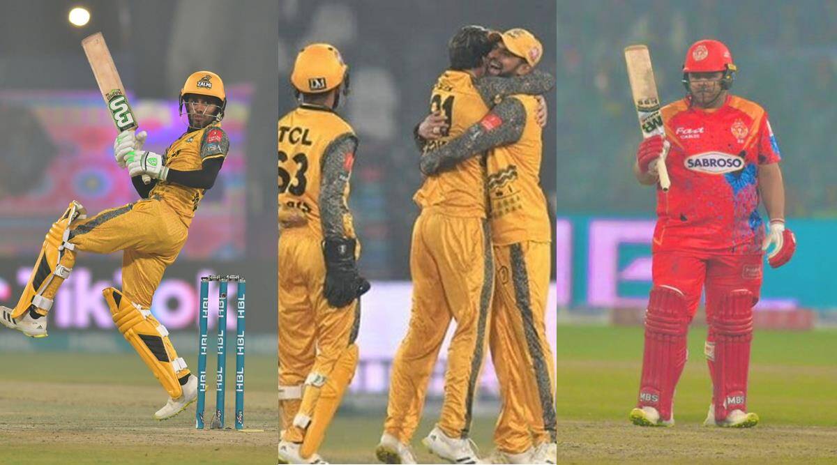 PSL 2022 Peshwar Zalmi Beats Islamabad United