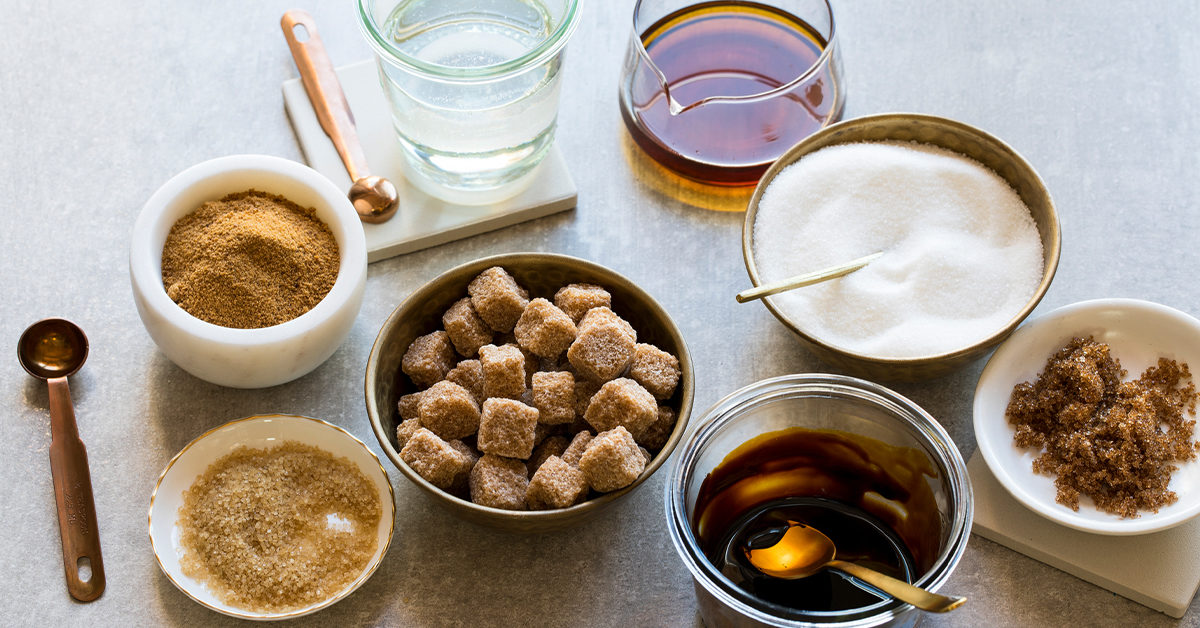 sugar varieties syrup honey glucose 1200x628 facebook 1200x628 1