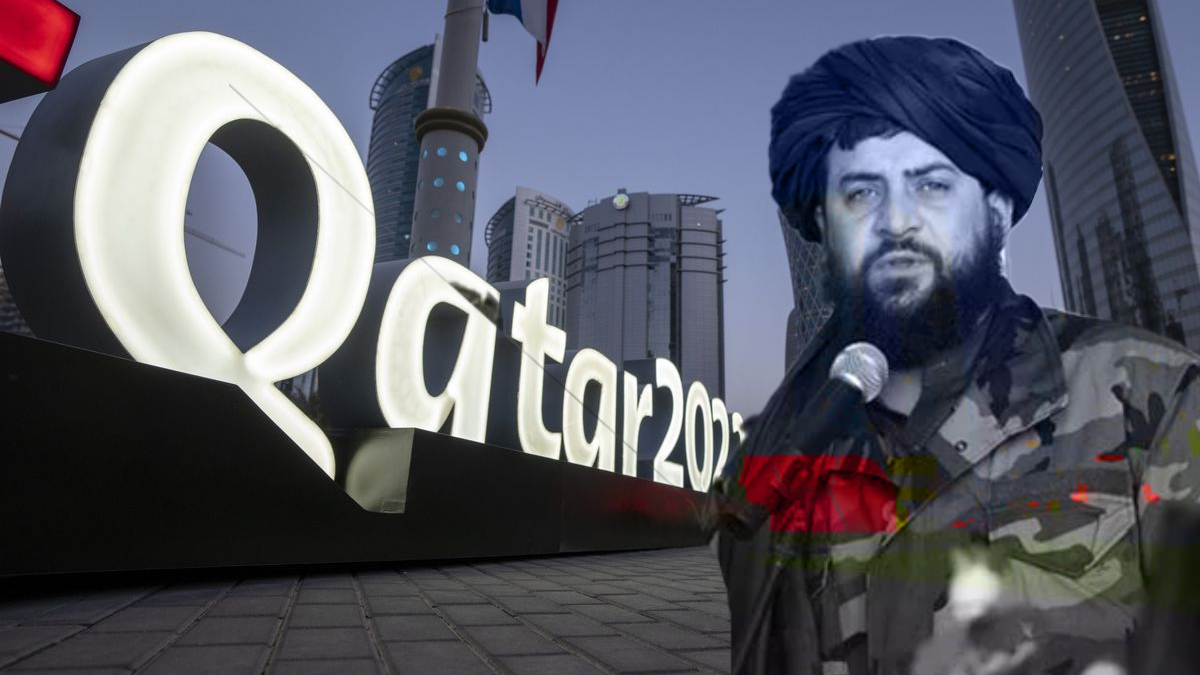 قطر ته د دفاع وزارت سرپرست مولوي یعقوب مجاهد لومړی رسمي سفر