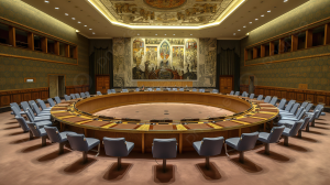 pngtree the circular conference room of an un conference room picture image 3365542