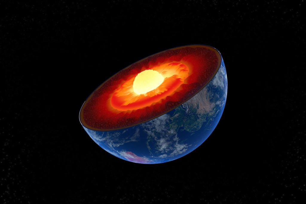 earth layers inner core 479341769