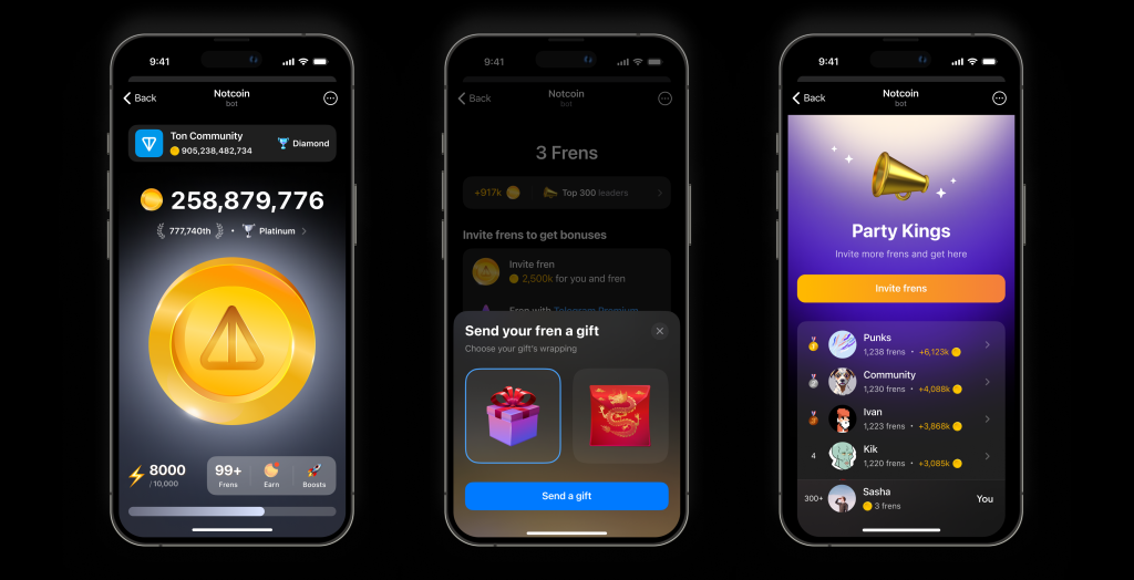 notcoin screens