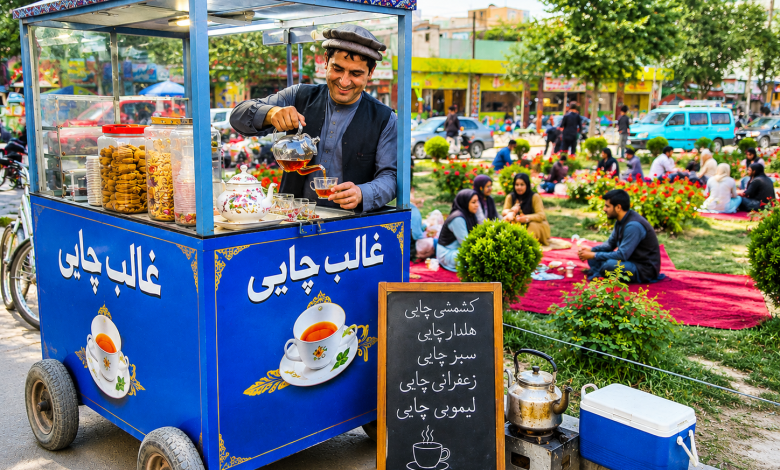 د چای نړیواله ورځ؛ میرزا غالب د خپلې چایخانې د پراختیا هڅه کوي