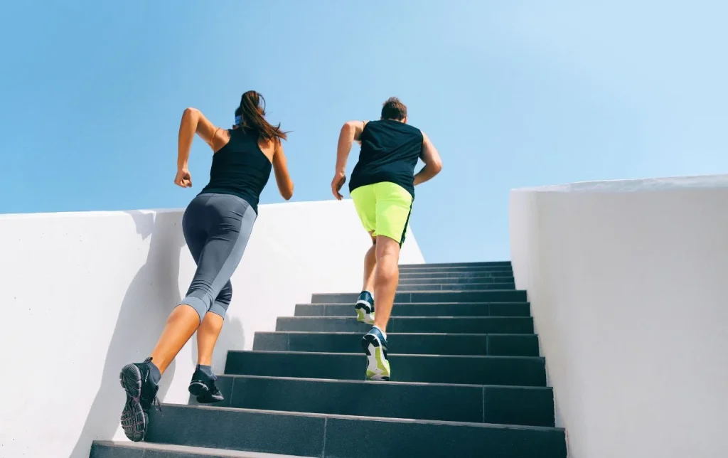 Running stairs 2 1