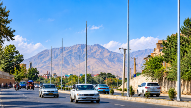 کابل ښار؛ د جویشیر–پل ارتل سړک د څراغونو ستنې نصب کېږي