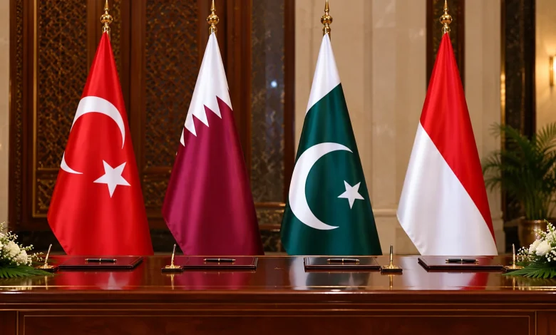د څلورو هېوادونو دفاعي تړون؛ ترکیې، قطر، پاکستان او اندونیزیا تفاهملیک لاسلیک کړ