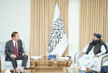 د بریتانیا ځانګړی استازی له محمد نعیم سره پر دوهاړخیزو همکاریو غږېدلی