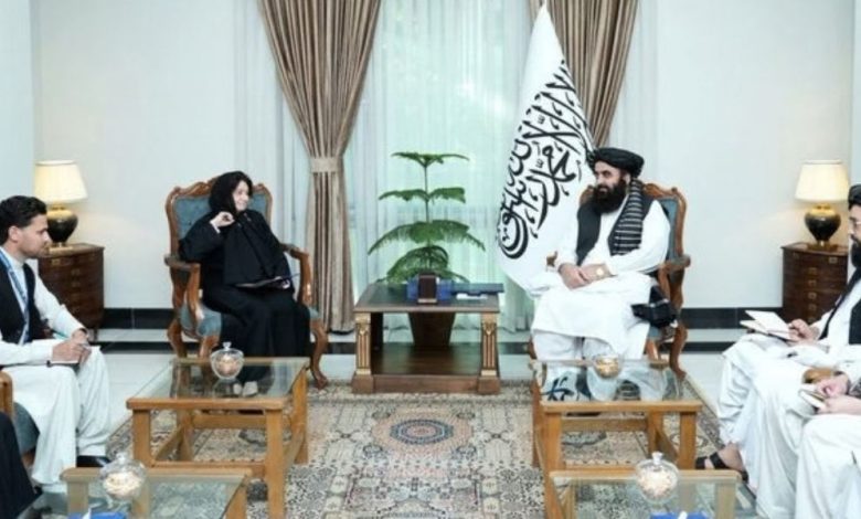 د امیرخان متقي او روزمیري ډیکارلو لیدنه؛ له دوحې پروسې تر پاکستاني بریدونو مهمې خبرې