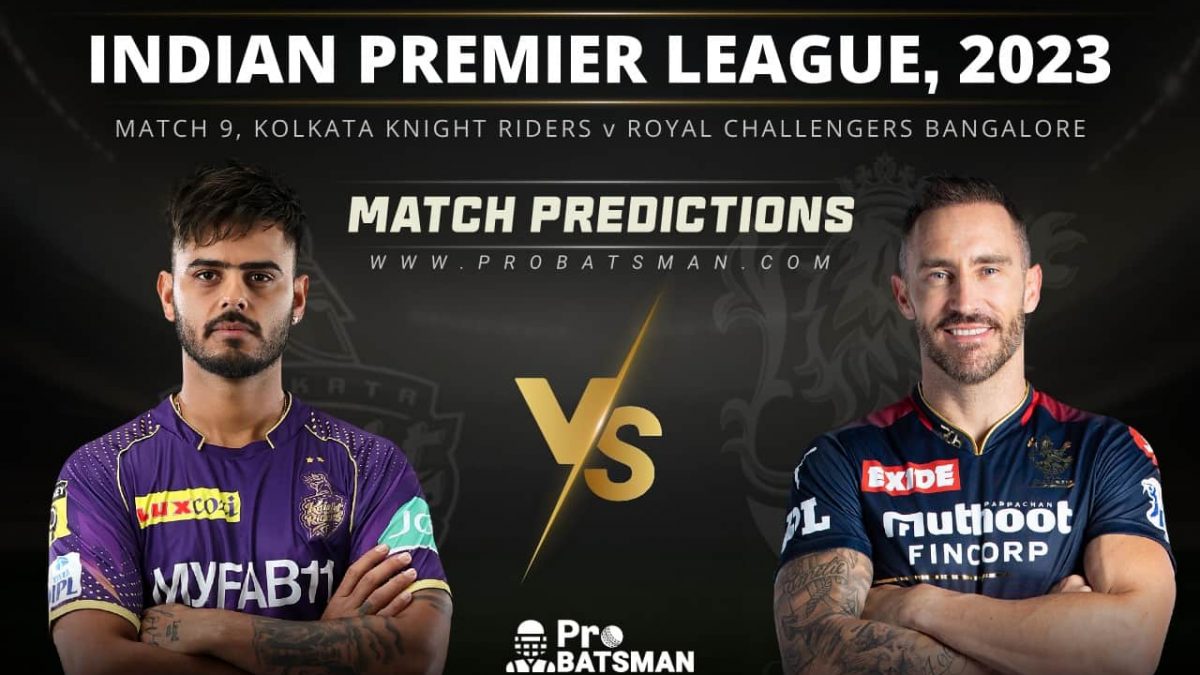 Match 9 KKR vs RCB Match Predictions IPL 2023 1200x675 1