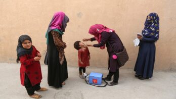 afghanistan polio campaign