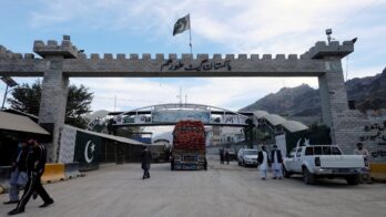 file photo: a general view of the border post in torkham