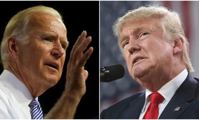 trump biden split