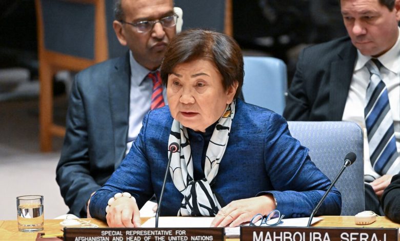 security council meeting: the situation in afghanistan.