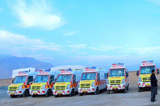 له افغانستان سره د هند امبولانسونو مرسته