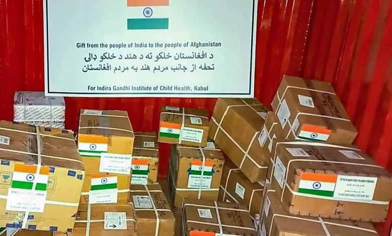 هند له افغانستان سره د نږدې ۶۷ زره ډوزه واکسین مرسته وکړه