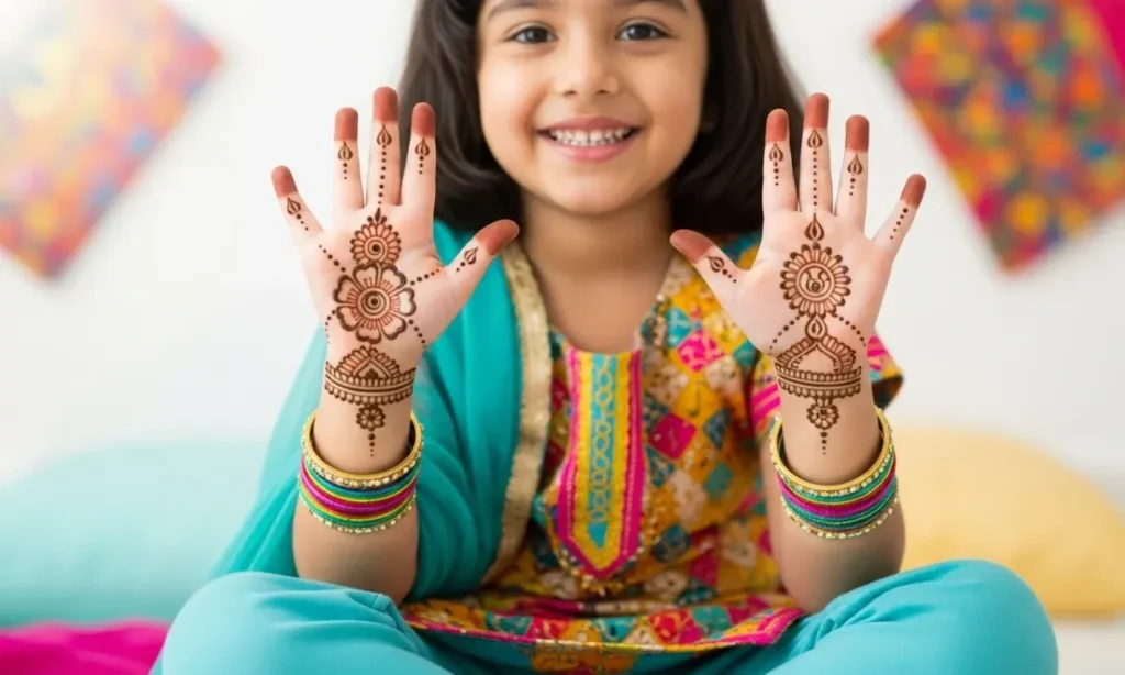cute easy mehndi designs for kids 7 1024x614 1