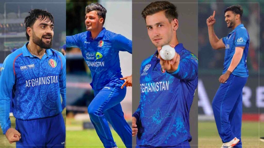 Four Afghan players 1