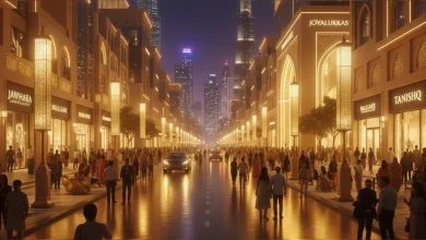 د دوبۍ نوی طلايي ښار؛ د نړۍ لومړنی طلايي واټ او بېساري نوښتونه