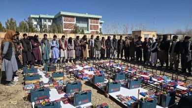 کاري وسایل؛ په پکتیا کې ۴۰ ځوانانو ته د خپلواک کاروبار لپاره کاري وسایل ورکړل شول