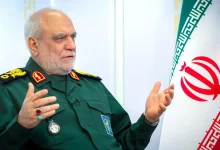 د ایران د سپاهپاسداران مشر وژنه سپاه پاسداران تایید کړه