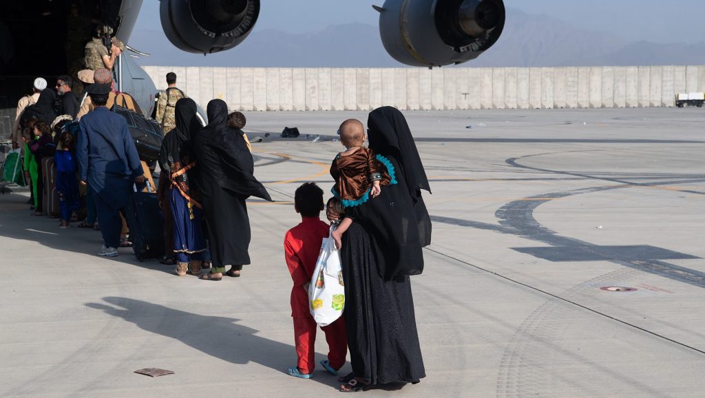 20210824 Evacuation Afghanistan Air Base