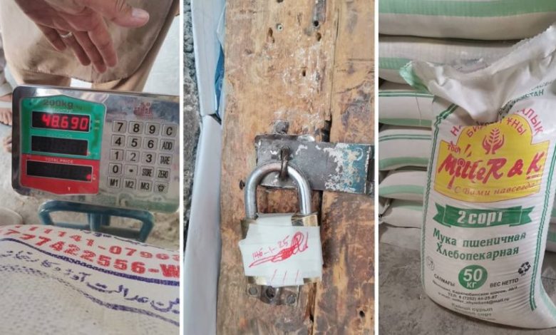 خوست کې د غلې پلورنې دوکانونه؛ د وزن د کموالي له امله ۶ هټۍ وتړل شوې