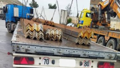 اسلامکلا بندر کې ۲۷ ټنه بې کفیته ودانیز توکي بېرته مسترد شول