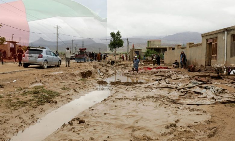 افغانستان کې له سیلاب ځپلو سره د اماراتو خواخوږي؛ پر اوښتې مرګژوبلې خواشیني یو