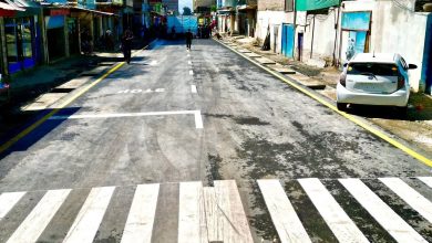 خوست ښار کې د سړکونو او لښتیو پروژې؛ د ۲۱.۵ میلیونه افغانیو په لګښت رغنیزې چارې