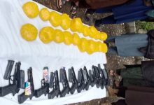 د پاکستان له لوري د افغانستان د ناامنه کولو پرلهپسې هځې؛ ننګرهار کې قاچاق شوې وسلې ونیول شوې