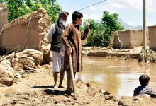 افغانستان کې سېلابونه؛ د مرګژوبلې شمېر نږدې ۴۵۰ تنو ته ورسېده