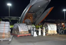 د افغانستان سیلاب ځپلو ته د اماراتو ځانګړې پاملرنه؛ ۹۶ ټنه طبي مرستې کابل ته راورسېدې