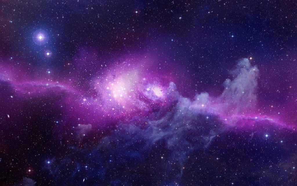 Pink and purple stardust wallpaper