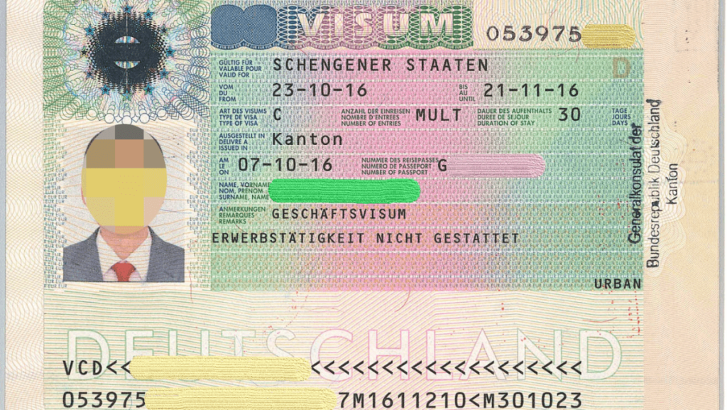 schengen visa for germany