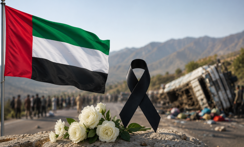 له افغانستان سره د اماراتو خواخوږي؛ د لغمان خونړۍ ترافیکي پېښې قربانیانو ته یې تسلیت ووایه